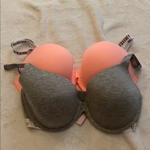 Two Victoria’s Secret bras